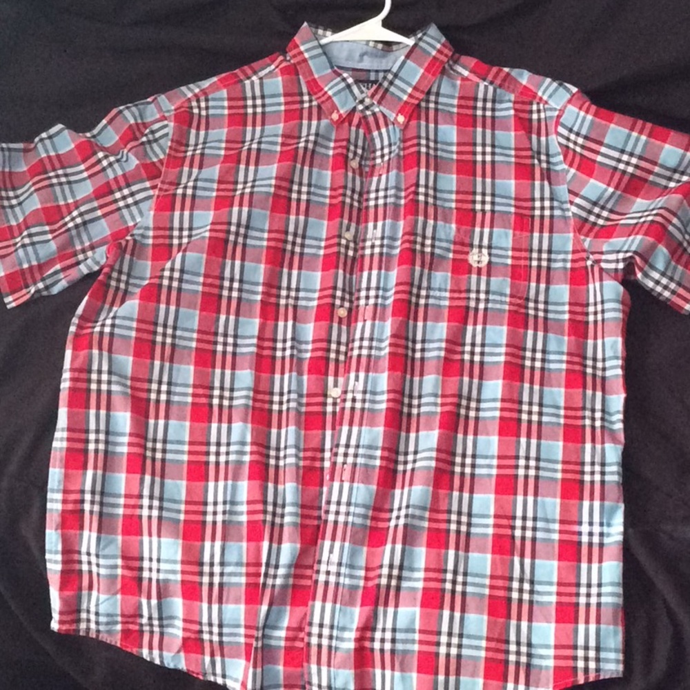 XXL Chaps Button Up Short Sleeve